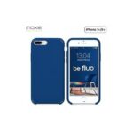 Coque de Protection en Silicone pour iPhone 7 Plus avec Antichoc - Bleu