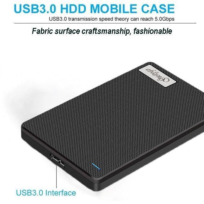 Disque Dur Externe Portable De 320 Go USB3.0 Haute Vitesse Surface En Tissu Artisanal 3