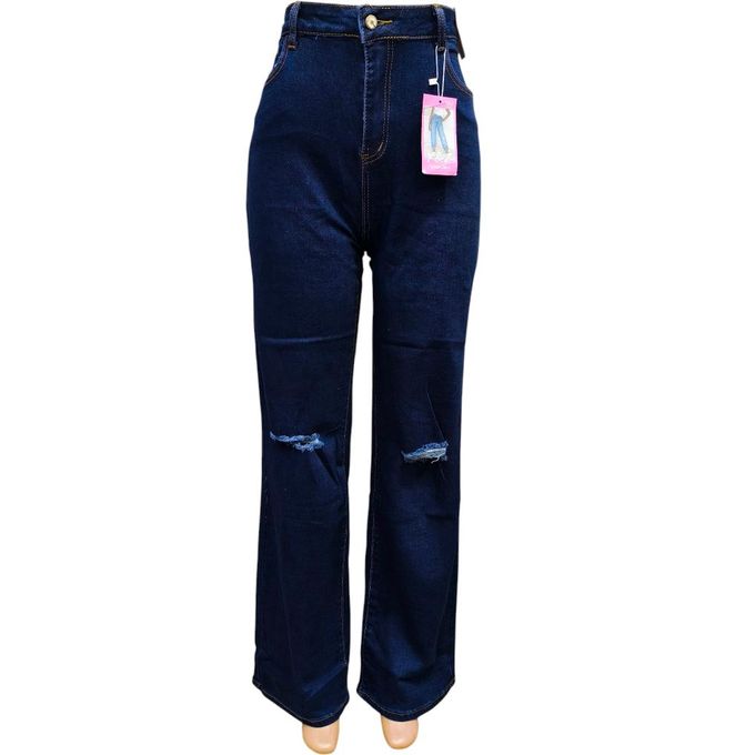 Pantalon Cargo Femme - Bleu